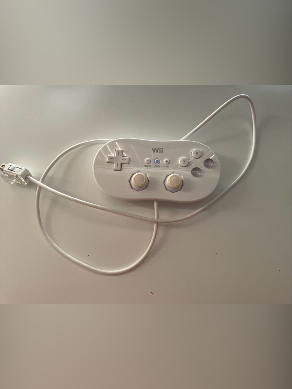 J4 Authentic Nintendo Wii (White) Classic Pro Controller RVL-005 OEM